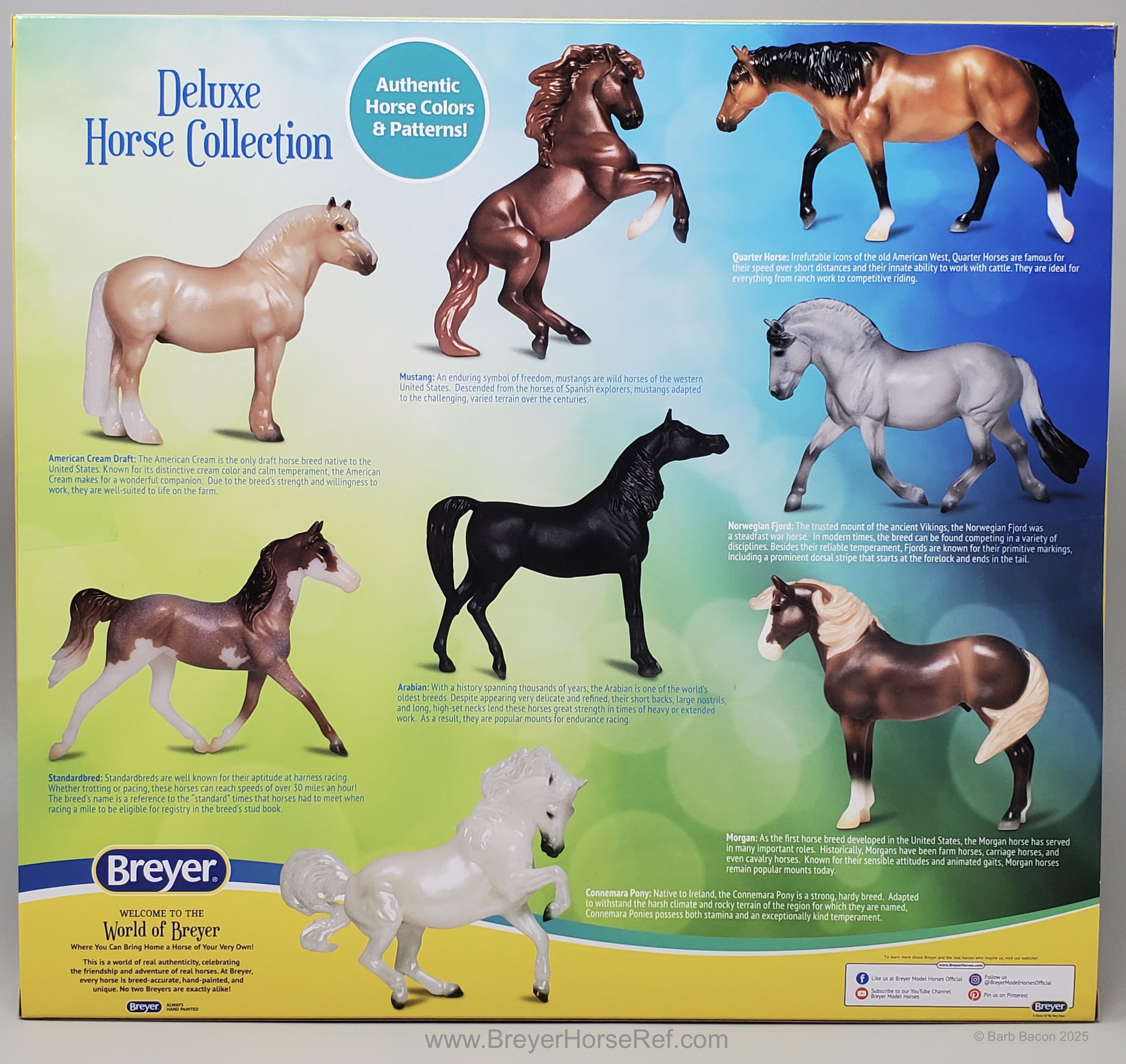 SM SHM: Bay - Deluxe Horse Collection 'Quarter Horse' | BreyerHorseRef